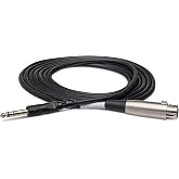 Hosa 1/4 in&ccedil; TRS - XLR (F) Balanslı Kablo 1.5 m (STX-105F)
