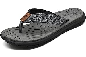 KuaiLu Womens Casual Flip Flops Yoga Mat Comfortable Cushion Arch Support Walking Thong Sandals Lightweight Non-Slip Summer Beach Slippers