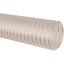 Produktbild von AWM Absaugschlauch 40 Mm Transparent – 0,4 Mm Wand, Schwer Entflammbar (UL94 V-0) – Für Staub, Luft & Dämpfe