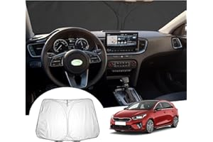 GAFAT Kompatybilny z Kia Ceed Proceed XCeed SW GT 2018-2023 2024, ochrona przed słońcem na przednią szybę, osłona przeciwsłoneczna, ochrona przed promieniowaniem UV