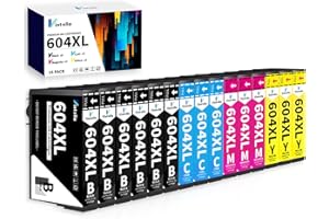 Vintella 604XL Druckerpatronen für Epson 604 Patronen Kompatibel mit Epson Expression Home XP-2200 XP-2205 XP-3200 XP-3205 XP-4200 XP-4205 Workforce WF-2910 WF-2930 WF-2935 WF-2950 (15er-Pack)