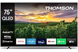 THOMSON 75QA2S13 - TV QLED 75 (190 cm) - 4K UHD 3840x2160 - HDR - Android TV - 4xHDMI - WiFi