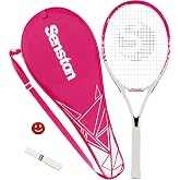 Senston Tennis Racquet Moulding One Piece,Unisex,Including Tennis Bag/1 Grip/1 Shock Absorbers