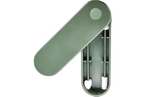 ‎HAPPYPO HappyPo Wiederverwendbare q-Spitzen - Reusable Swab set of 2 aus Medizinischem Silikon - Mit Praktischer Aufbewahrungsbox - Abfallfreier Tupfer - Ohrstäbchen ideal für Make-up & Reisen - Grün