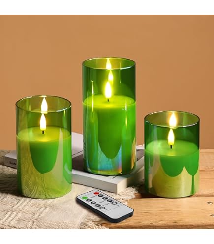 PChero Vlamloze kaarsen met afstandsbediening timer en laadstation, 12 stuks USB oplaadbare RGB LED-theelichtjes, gekleurde kleurveranderende batterij votief kaarsen voor Halloween Kerstmis Home Party