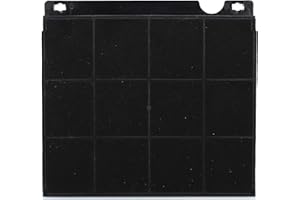 LUTH PREMIUM PROFI PARTS Filtro de carbón activado Filtro de carbón compatible con AEG Electrolux 9029793818 Whirlpool 484000008575 CHF151 para campana extractora
