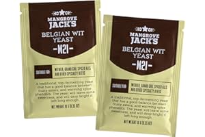 2x Mangrove Jack's Craft Series Hefe M21 Belgischer Wit (10g)
