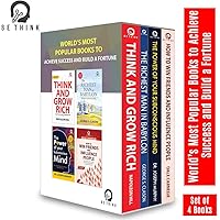 World’s Most Popular Books to Achieve Success and Build a Fortune (Set of 4 Books)