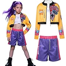 K-pop Rumi Cosplay Kostüm Kinder - Halloween Karneval Outfit