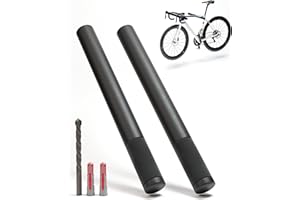 ‎BORGEN Borgen Fahrrad Wandhalterung Holz mit 20 kg Tragkraft - stabile Fahrradhalterung Wand für Rennrad, MTB und E-Bike