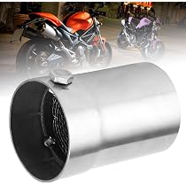OTBEHUWJ 2Pcs 35mm 42mm 45mm 48mm 60mm Motorrad Dose DB Killer