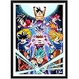 YourCanvas | Son Goku All Forms | Dragon Ball Z Frames | Super Anime | Framed Posters (Black Framed 10×13 inches, Son Goku All Forms)