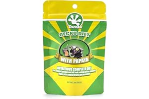 Pangea Papaya Fruit Mix Complete Crested Gecko Food - 2oz