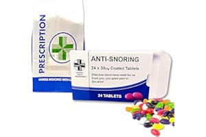 PARTY PEOPLE Joke Pill Box Prank Including Jelly Bean Sweets. Funny rude Novelty Gift for Men Boyfriend Dad Grandad Women Girlfriend Mum April Fools - Birthday present or man gift - anti-sno