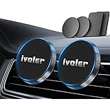 iVoler 2 Pezzi Supporto Cellulare Auto Magnetico, Universale a Calamita per iPhone 13 Pro Max Samsung Galaxy Xiaomi e Altro S