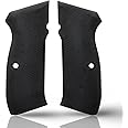 Zib Grips Aggressive Checkered Polymer Series Pistol Grips Compatible with, 1911 & Clones, Beretta, Sig Sauer, CZ, Browning, Taurus, Jericho, Ruger etc. (CZ 75 Full-Size | SP-01)