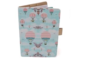 OXROSE Porta Del Libretto Sanitario Del Bambino - Motivo Mongolo Orgoglioso - Formato A5 15x20 Cm - Alette Per Riporre Prescrizioni y Documenti