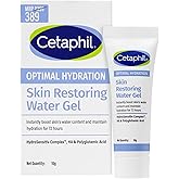 Cetaphil Optimal Hydration Restoring Water Gel 10 g – Lightweight 72H Hydrating Gel for Dry & Sensitive Skin | Daily Moisturi