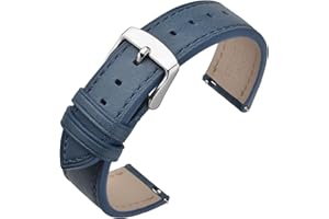 ANNEFIT Watch Straps 17mm 18mm 19mm 20mm 21mm 22mm - Classic Oil Wax Leather Quick Release Watch Band