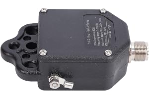 YUEHISY 100W ändmatad Halvvågsantenn för Amatörradio, 1-30MHz Kortvågsantenn med 1:64 Balun, för POTA SOTA SSB FT8 Bärbar