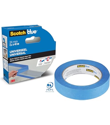 K-One Masking Tape | 48mm X 50m Rolls | Ideal For Painters