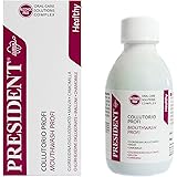 President - COLLUTORIO Liquido PROFI con Clorexidina, Previene e Contrasta la Placca, Carie e Gengiviti - 200 ml
