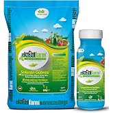 EkosolFarm Organik%100 Solucan G&uuml;bresi Toz 10 KG + 1 Litre Sıvı Organik G&uuml;bre