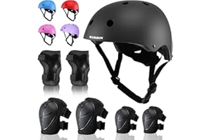 BURSUN Kids Bike Helmet Toddler Cycle Helmet for 2-15 Years Old Boys Girls -Lightweight, Adjustable Multi-Sport Helmet for Skateboard Cycle Roller Skateing Scooter BMX