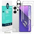 Ibywind 2 Pcs Screen Protector For Redmi Note 13 Pro+ 5G/Redmi Note 13 Pro Plus 5G 6.67",Flexible TPU Film,With 1Pc Camera Lens Protector,1Pc Back Film[Easy to install]