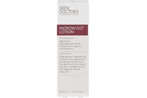 Skin Doctors Ingrow Go Lotion | Behandling mot inåtväxande hår | Förebyggande åtgärd för ben, bikinilinje, armhålor och ansikte