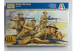 Italeri 6077 - WWII British 8th Army Scala 1:72