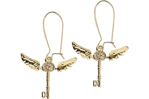 Cinereplicas Harry Potter - Fliegender Schlüssel Ohrringe - 2,1 * 1,4 cm - Offizielle Lizenz