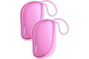 ‎OCOOPA OCOOPA Handwärmer Elektrisch 2er-Pack, Wiederverwendbar 4000mAh Taschenwärmer, Weihnachten Geschenk Für Frauen, nur 1,5 cm dünn, passt in Handschuhe und Taschen, Winter-Essentials, UT5 Sway