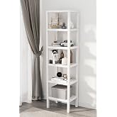 Mithra Life 6 Katlı Plastik Beyaz Banyo Mutfak Rafı MIT1044