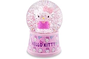 Silver Buffalo Sanrio Hello Kitty Light-Up Snow Globe | 6 Inches Tall