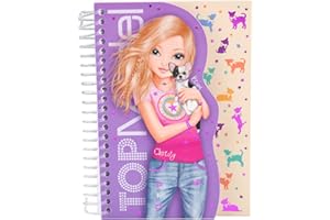 Depesche 6827 Notebook TOPModel Approx. 11 x 14.5 cm, assorted