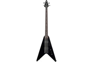 Fazley FFVB618BK Electric Bass Guitar (Black)