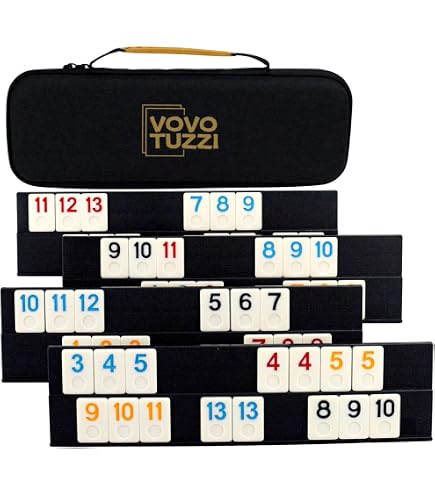 SEMUS Original Star Rummy/Okey Juego de fichas Okey TASI de melamina extra mate