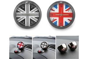 QIDIAN Car Interior Small Digital Clock Dashboard Decor Alarm Clocks for Cooper JCW ONE S R55 R56 R57 R60 R61 F54 F55 F56 F60 Clubman Countryman Car Decoration Accessories