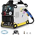 Plasma Cutter 50Amp Non-Touch Pilot ARC Plasma Cutting Machine with High Frequency Plasma Cutter Machine with 1/2 Inch Clean Cut Pre Post Flow Gas and 2T/4T