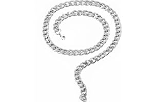 Brado Jewellery Silver Plated Stainless Steel Chain For Boys and Man