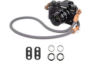 VOVMOEYA Tracolla Fotocamera, Tracolla per Fotocamera DSLR SLR, Cinghia per Fotocamera per Fujifilm XS20 XT5 XH2S Nikon Zf Z8 Z30 Canon EOS R6 R7 R8 R10 R50 Sony A6700 A7C II A7IV A7R IV