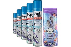 DEALSTORY 6er Set: 5 x Bügelhilfe & Sprühstärke 2in1, 5 x 500 ml, 1 x Cremedusche, 300 ml