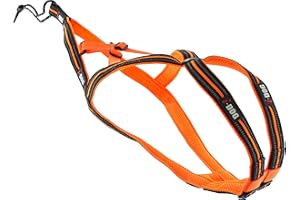 Harnais Sport X-Back One pour Courir avec Son Chien, Encolure et Dos réglable pour activité CANI Cross, CANI Jogging, CANI Trail, CANI Rando I-DOG est Une Marque Française. (XL)
