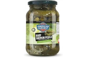 American Harvest Baby Gherkins Pickle | French Cornichons | 500 g