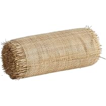 Rouleau De Cannage En Rotin Naturel - 40x100cm - Pour Réparation De Chaises, Meubles Et Déco - Tissu Pré-tissé à Maille Ouverte - DIY Et Rénovation