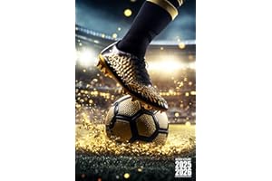 Agenda Scolaire 2025-2026 Football: Fun Ballon Chaussure de Foot Gamer avec Beaucoup d'espace pour noter pour Garcon Fille de Septembre à Juillet Etudiant Primaire, Collège, Lycé, CP, CE1, CM1 et CM2