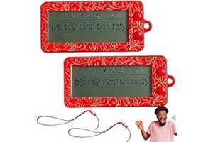 DEYROS AI Algorithm Probability Double Lottery Picker,AI Picker Lottery Selector,AI Picker,Lottery Selector,Mini Portable Number Selector (2pcs)