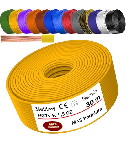 Schaltlitze LIYV 1x0,14 Mm², 100m Spule Rot - PVC Isoliert Für Schwachstrom & Elektronik