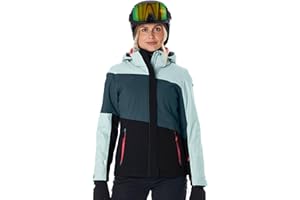 Killtec Damen Ksw 67 Wmn Ski Jckt Skijacke/Funktionsjacke mit abzippbarer Kapuze und Schneefang